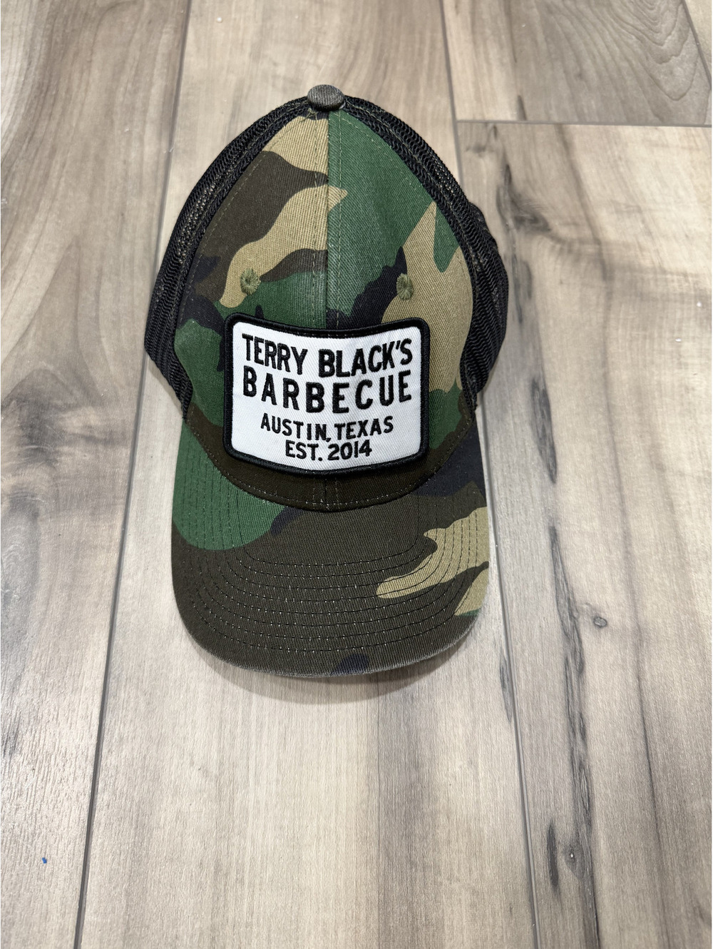 Terry Black's BBQ Camo Hat